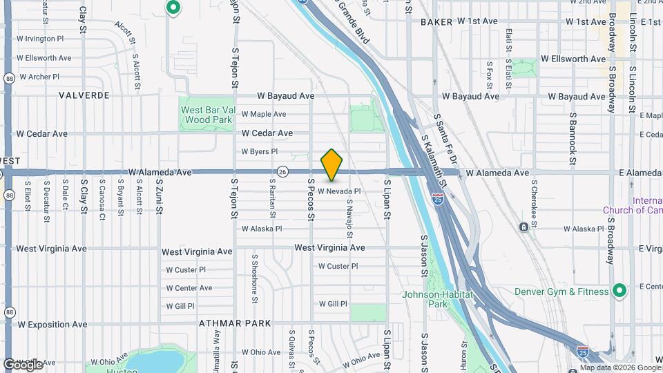 Warren Village at Alameda Mapa y Detalles de la Ubicación