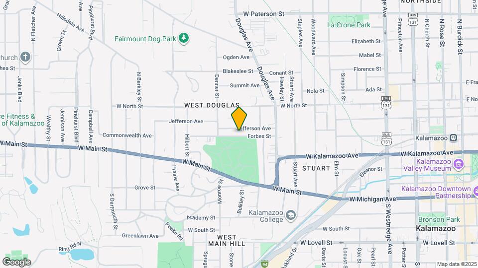 1304 Forbes St Map and Location Details