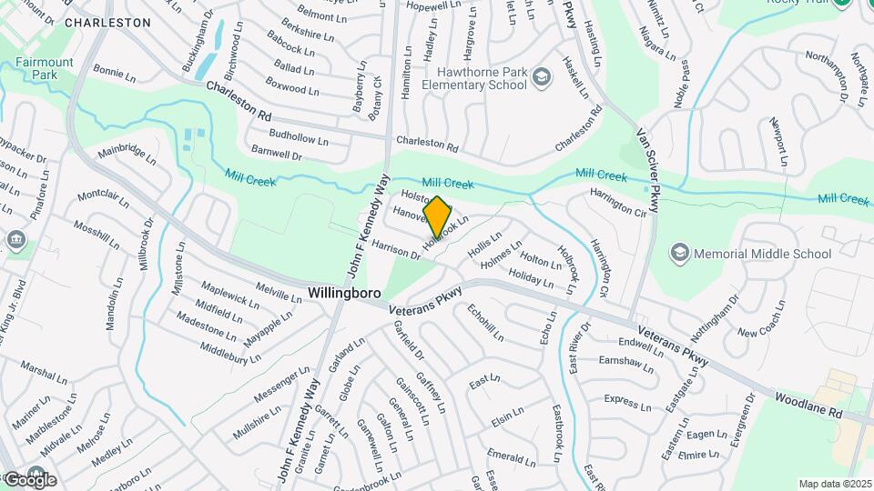 12 Holbrook Ln Map and Location Details