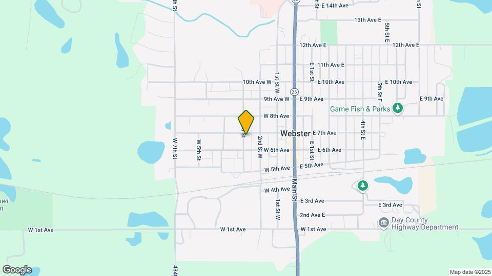 608 W 3rd St Map and Location Details