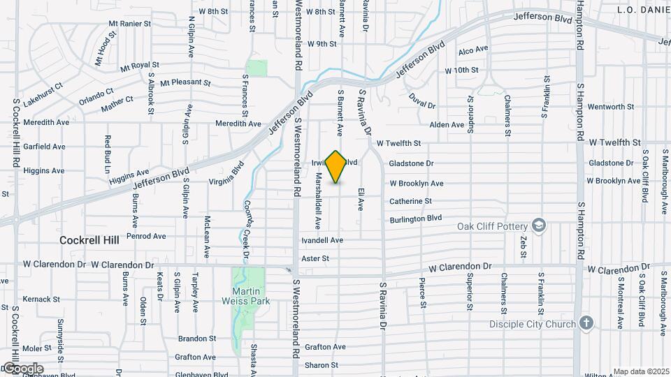 715 S Barnett Ave Map and Location Details