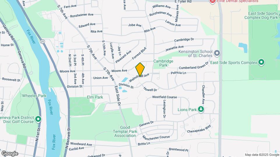 1441 Walnut Hill Ave Mapa y Detalles de la Ubicación