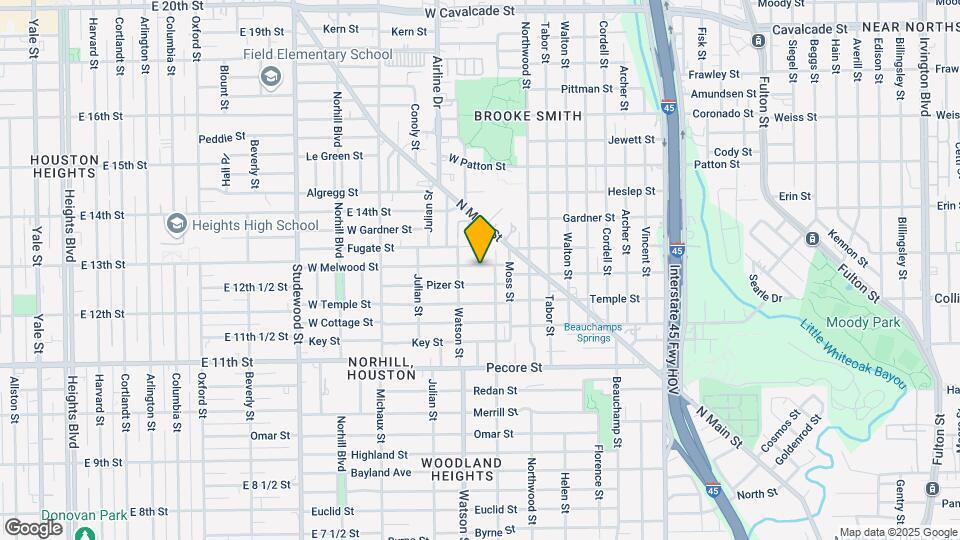 716 W Melwood St Map and Location Details