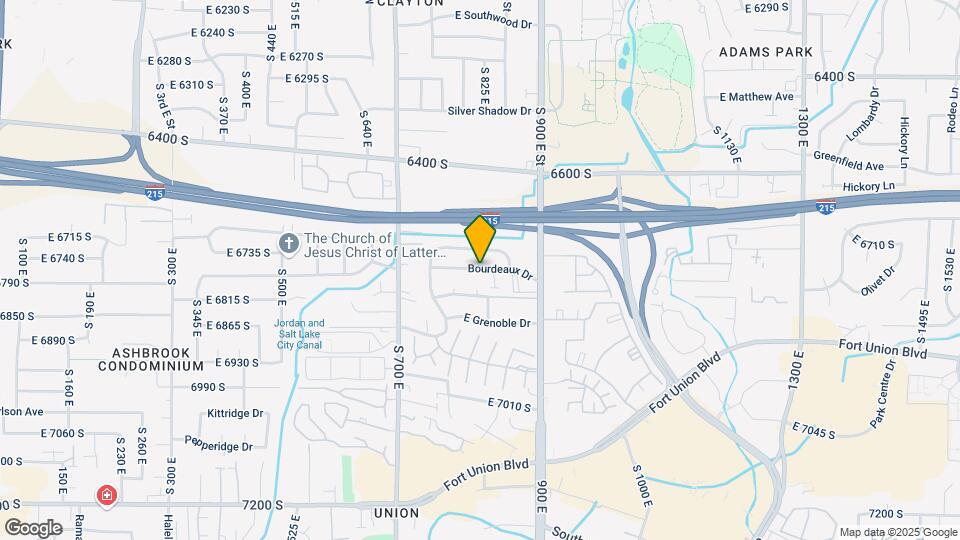 820 Bourdeaux Dr Map and Location Details
