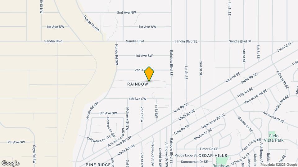 174 Spectrum Ave SW Map and Location Details