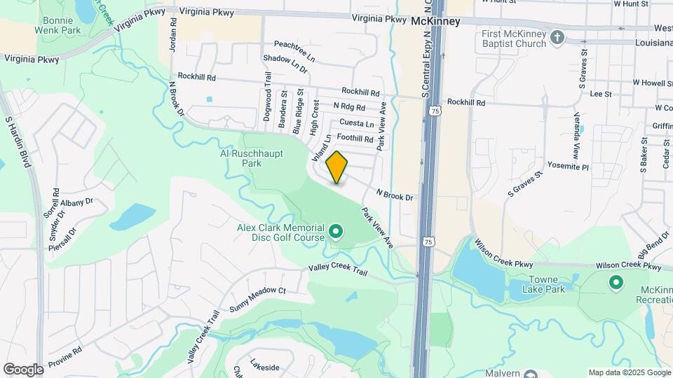 1112 Inland Ln Map and Location Details