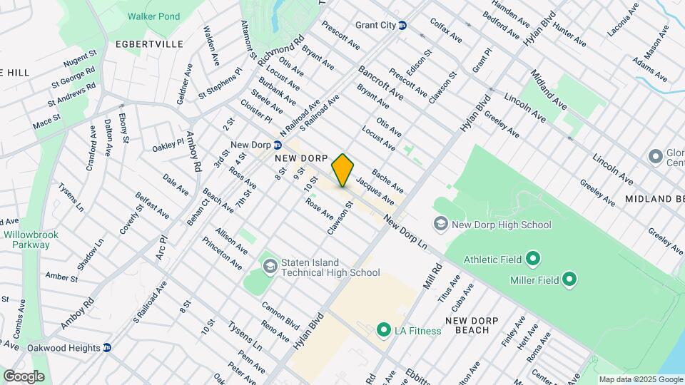 288 New Dorp Ln Mapa y Detalles de la Ubicación