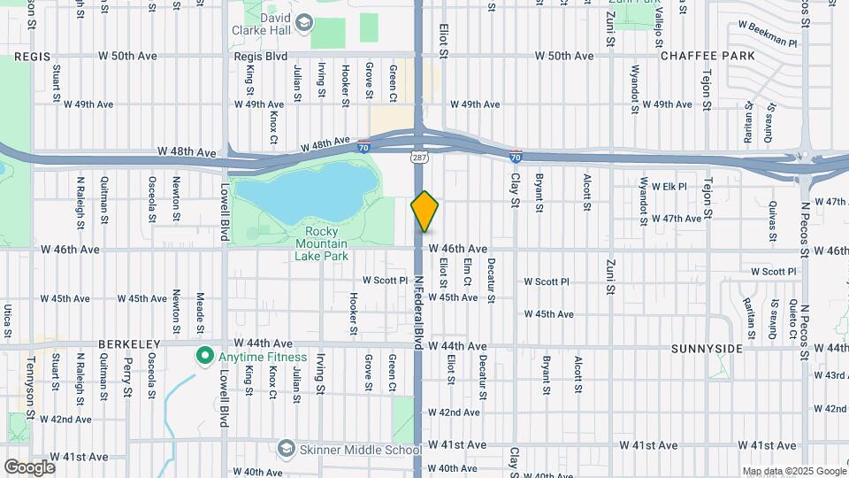 4610 Federal Blvd Map and Location Details