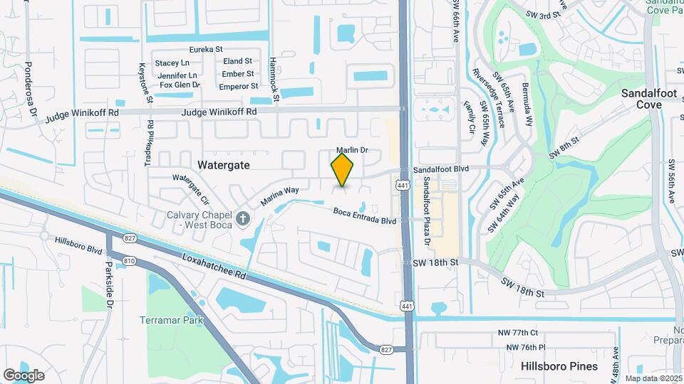 10240 Boca Bend W Map and Location Details