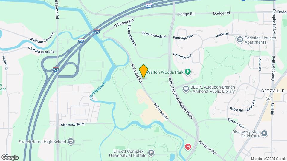 2755 N Forest Rd Map and Location Details
