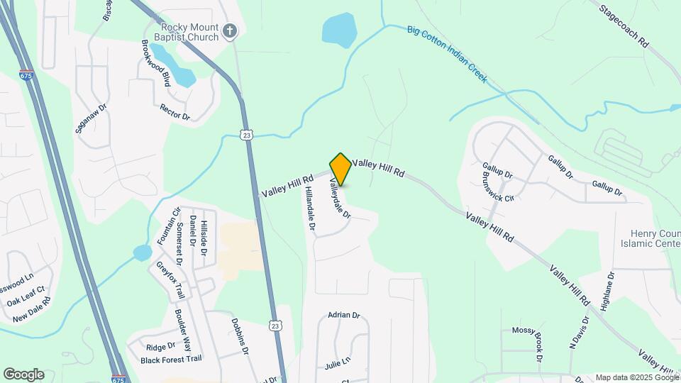 118 Valleydale Dr Map and Location Details