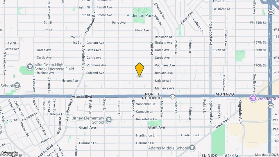 2211 Nelson Ave, Unit A Map and Location Details