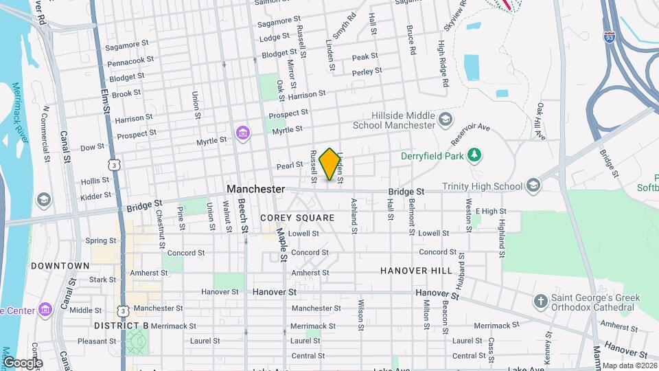 3 Warren St Map and Location Details