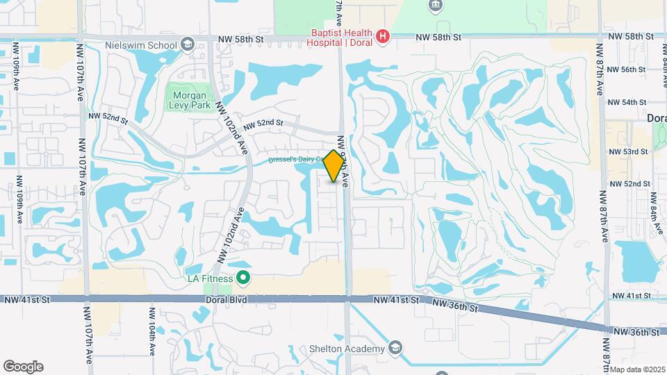 4866 NW 97th Ct Map and Location Details