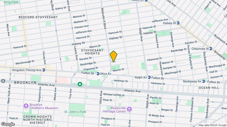 175 Chauncey St Map and Location Details