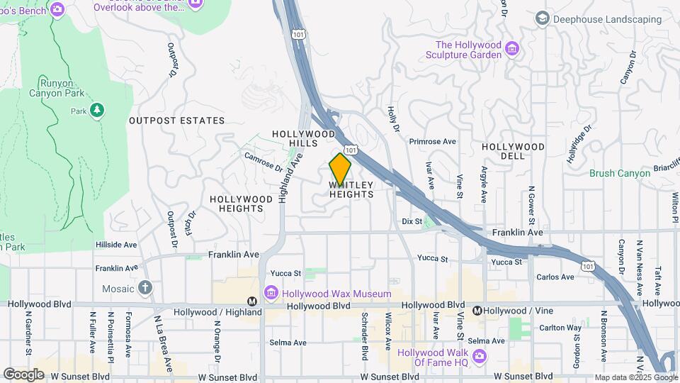 6613 Whitley Terrace Map and Location Details