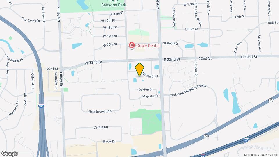 201 E Janata Blvd Map and Location Details