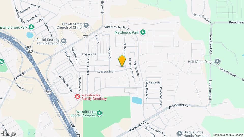 417 Sagebrush Ln Map and Location Details