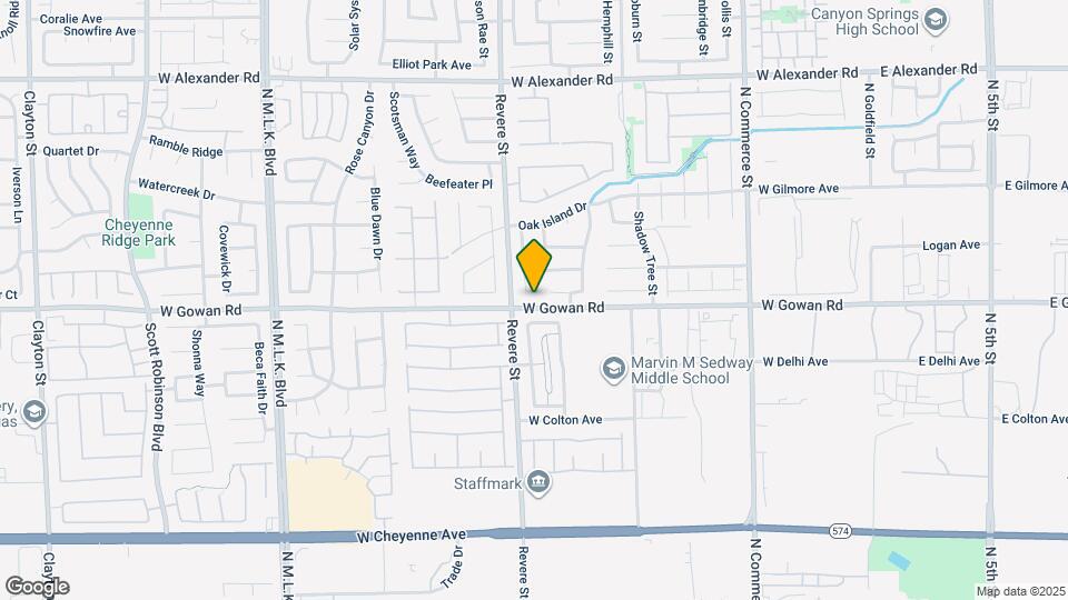 3608 Russian Olive St Map and Location Details
