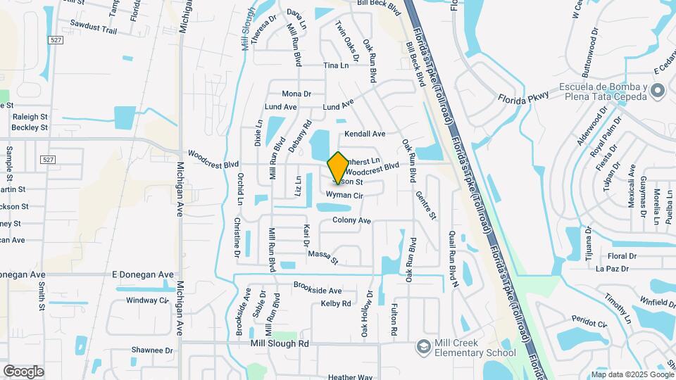1517 Wyman Cir Map and Location Details