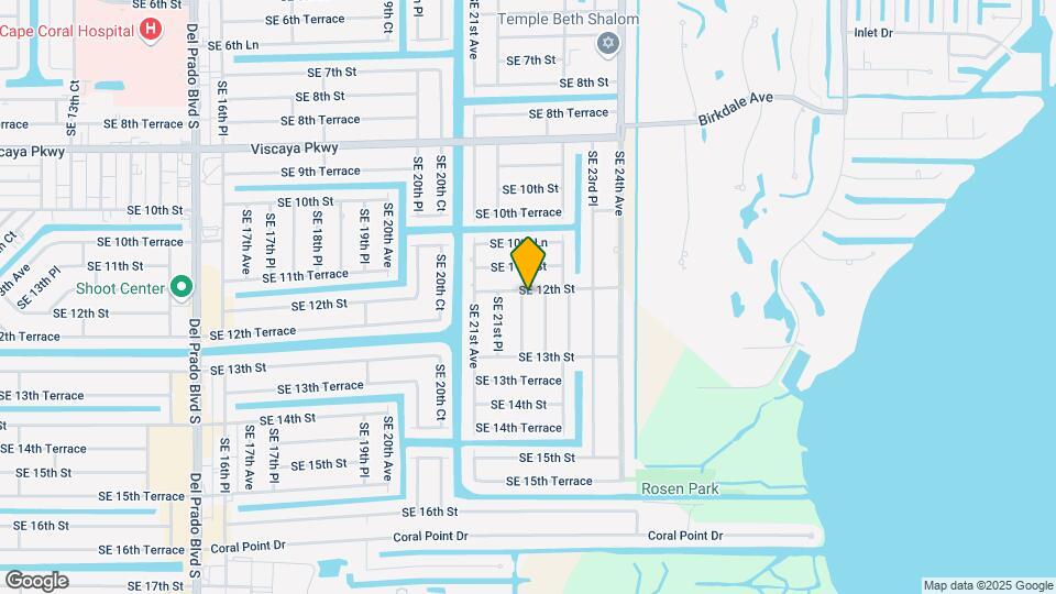 1203 SE 22nd Ave Mapa y Detalles de la Ubicación