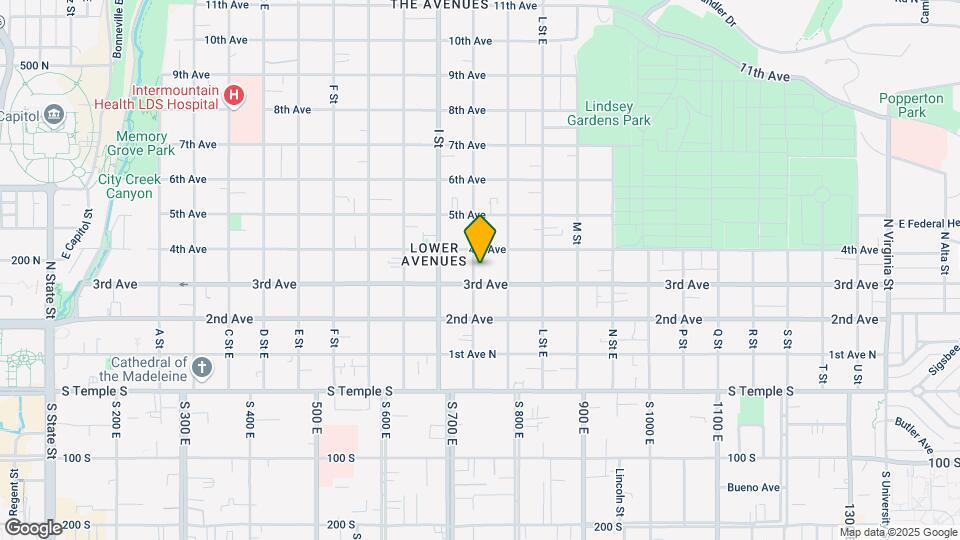 164 J Street, Unit #1 Map and Location Details