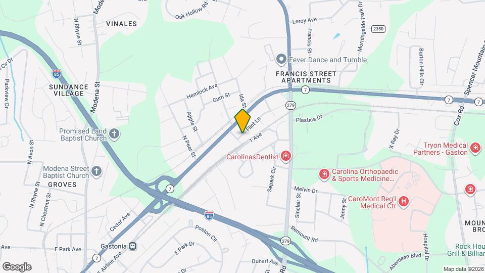 1903 Flint Ln Map and Location Details