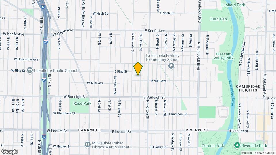 3211-3213-3213 N Buffum St Mapa y Detalles de la Ubicación