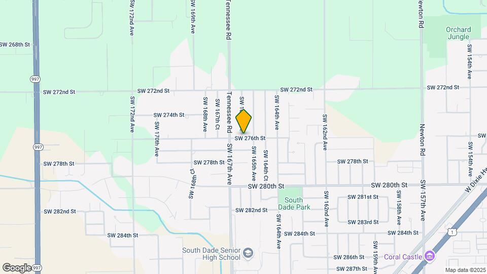 18950 SW 240th St Map and Location Details