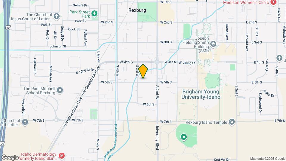 Brookside Village Apartments Map and Location Details