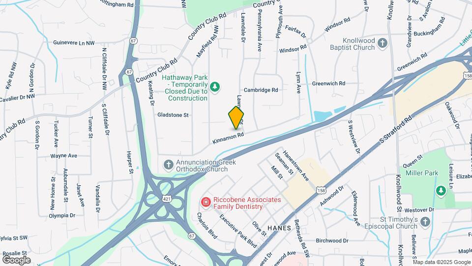 3109 Kinnamon Rd Map and Location Details