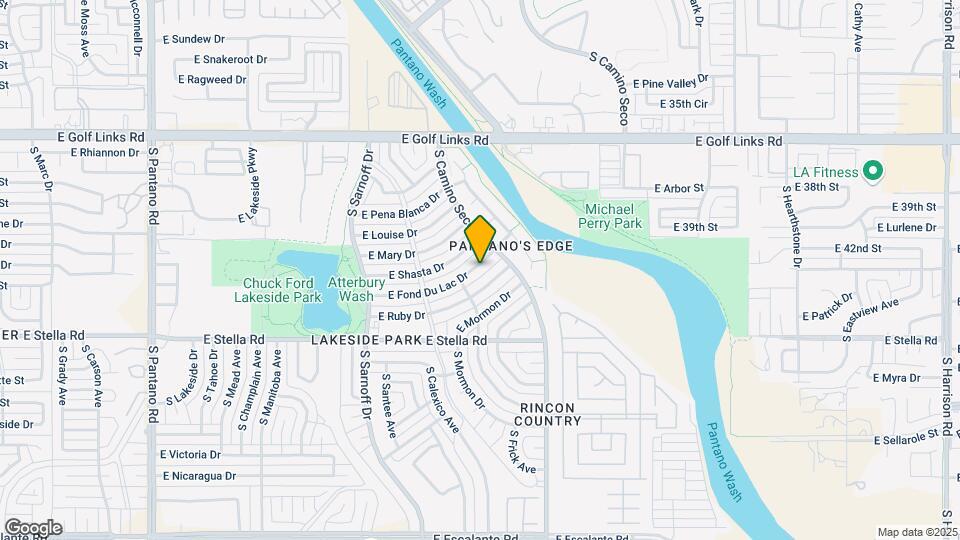 8542 E Fond du Lac Dr Map and Location Details
