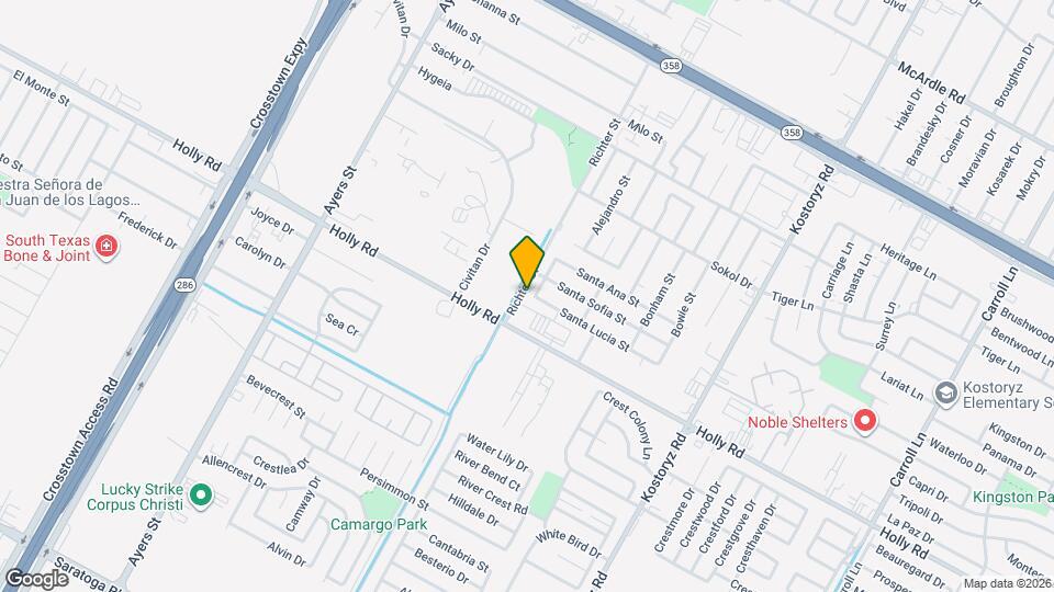 5541 Candace St Map and Location Details