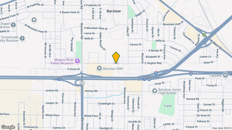 724 E Virginia Way Map and Location Details