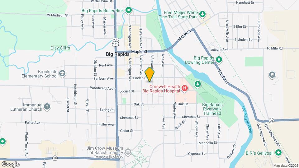 314 S Stewart Ave Map and Location Details