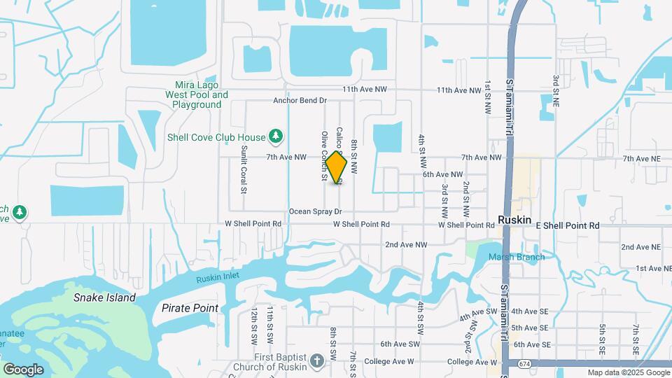 522 Calico Scallop St Map and Location Details