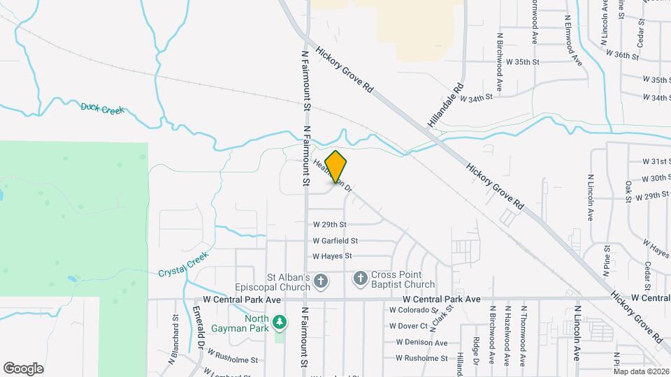 3513 W 31st St, Unit 3513 Map and Location Details