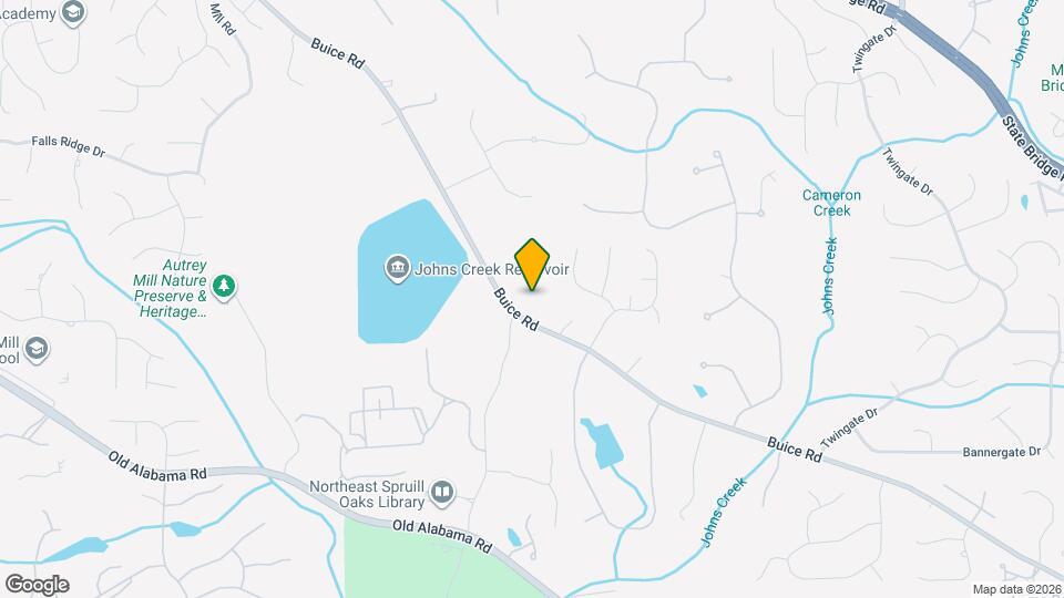 9805 Buice Rd Map and Location Details