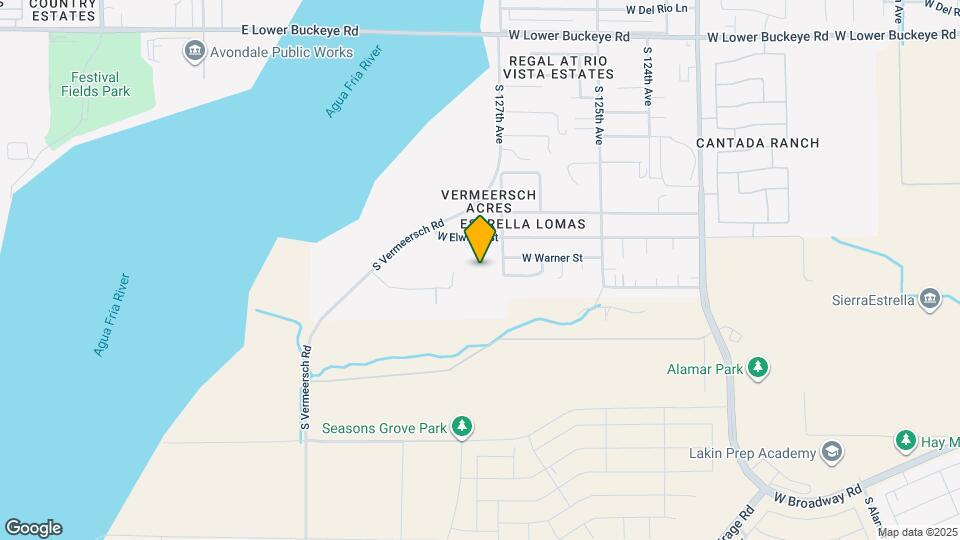 4522 S 127th Ave Map and Location Details