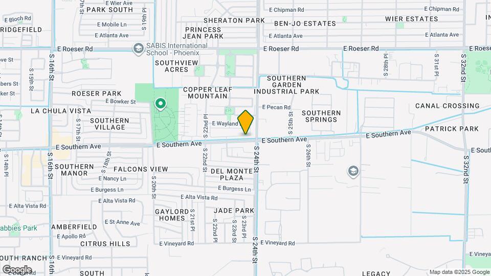 2355 E Huntington Dr Map and Location Details