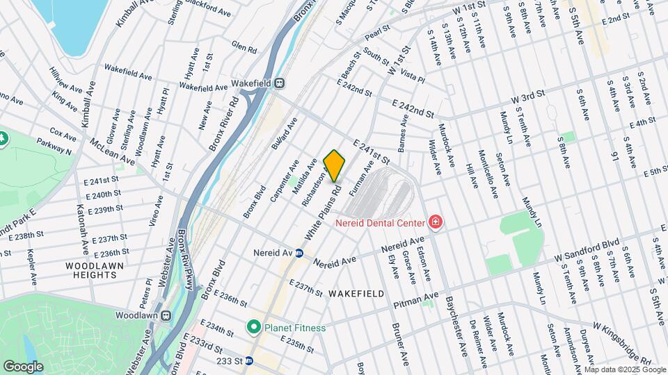 4557 White Plains Rd Map and Location Details