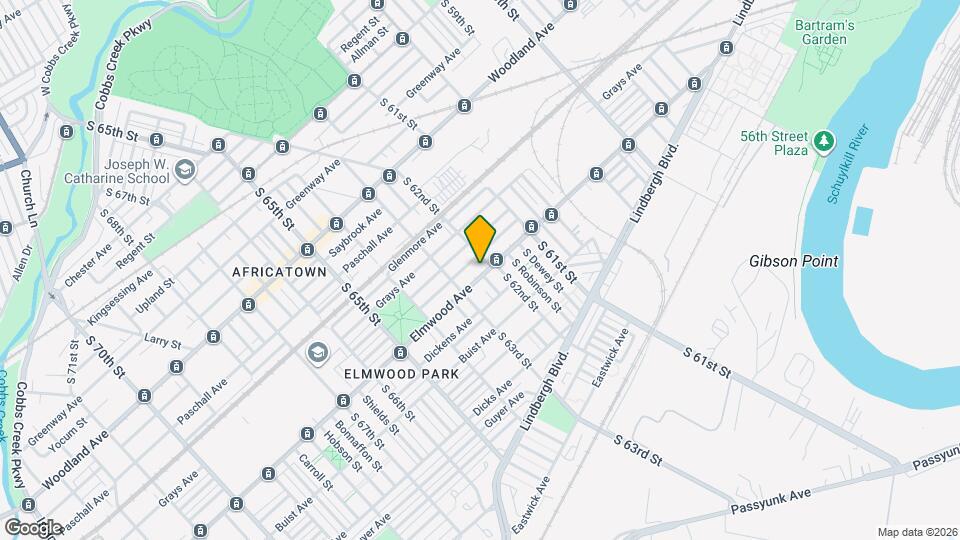 6211 Elmwood Ave Mapa y Detalles de la Ubicación