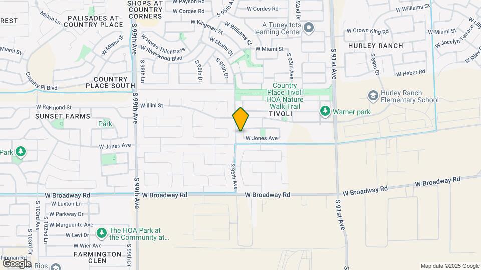 3826 S 94th Ln Map and Location Details