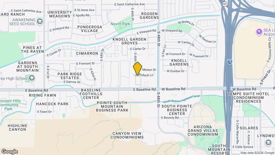 7409 S 46th St. Map and Location Details