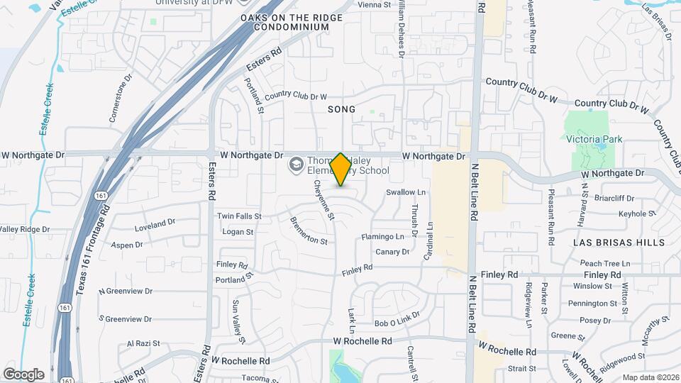 3829 Twin Falls St Map and Location Details