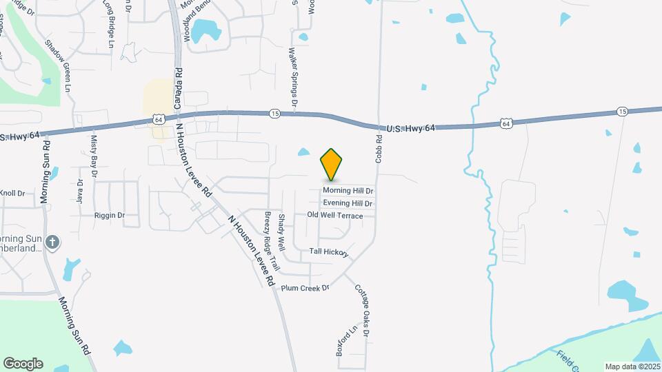 10186 Morning Hill Dr Map and Location Details