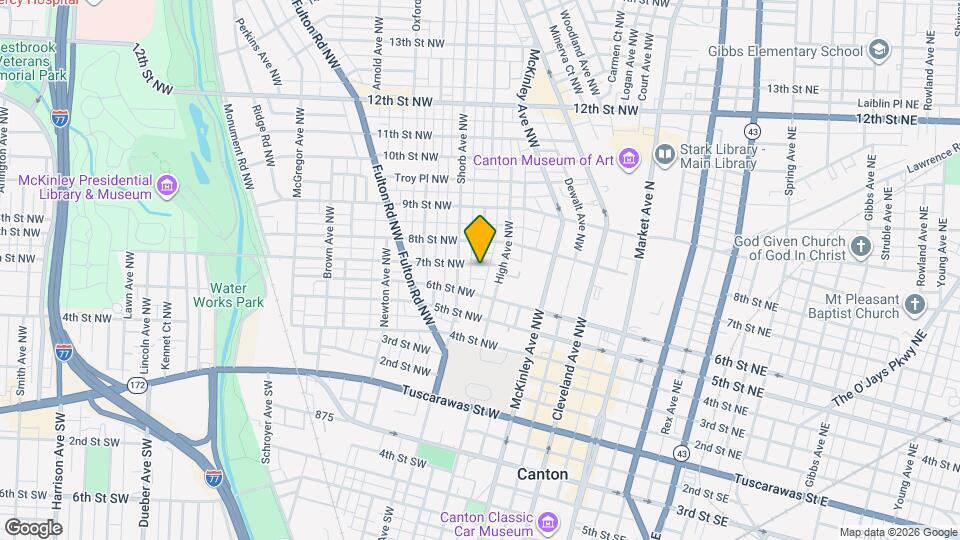808 7th St NW Mapa y Detalles de la Ubicación