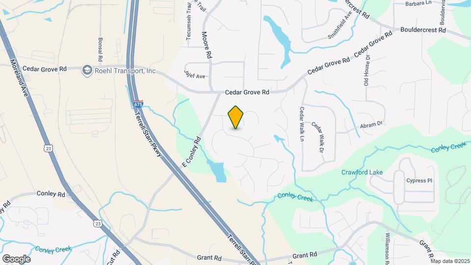 4352 Conley Landing Map and Location Details