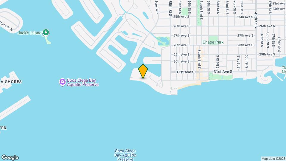 6020 Shore Blvd S Map and Location Details