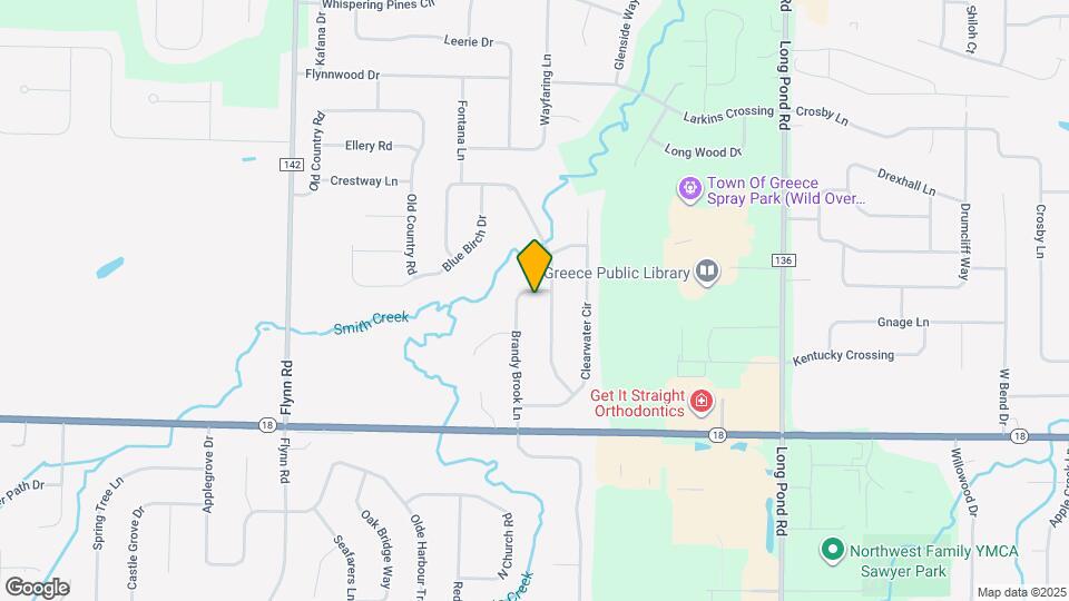 160 Brandy Brook Ln Mapa y Detalles de la Ubicación